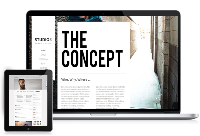 Studio8 创意极简工作室 WordPress主题[v1.2.1]-云模板