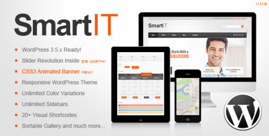SmartIT 企业 WordPress主题-云模板