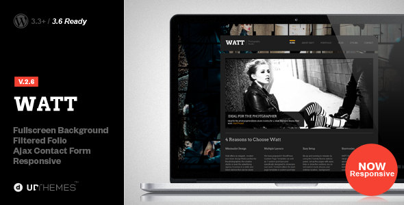 WATT 创意工作室 WordPress主题模板-云模板