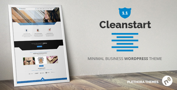 CLEANSTART 多用途/企业 WordPress主题-云模板