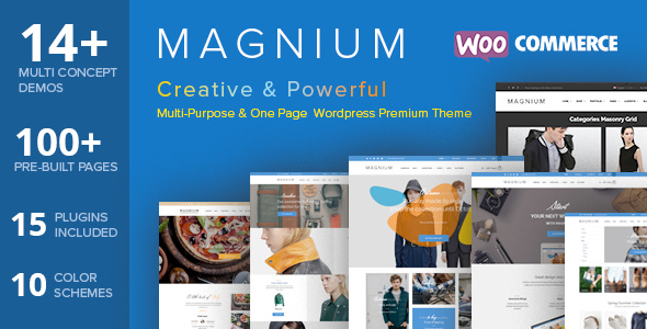 Magnium 多用途WooCommerce商城WordPress主题-云模板