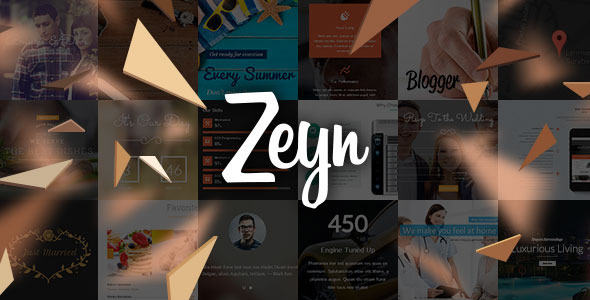 Zeyn 多用途 WordPress主题 v1.2.3-云模板