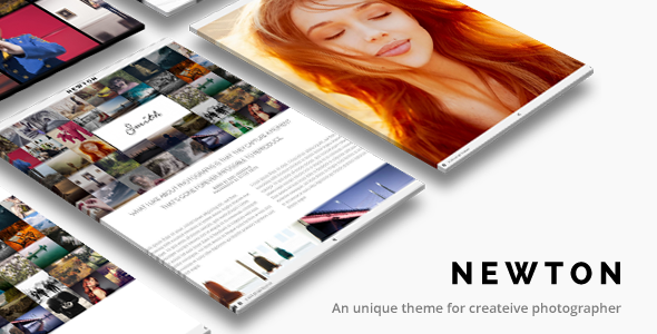 Newton 创意摄影 WordPress主题 [ 更新至 v1.1 ]-云模板