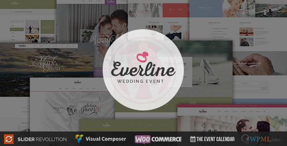 Everline v2.0.0 - 婚庆活动WordPress主题-云模板