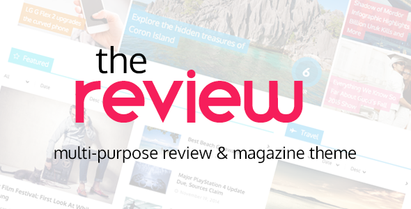 The Review 评分杂志博客 WordPress主题 [ 更新至v2.4 ]-云模板