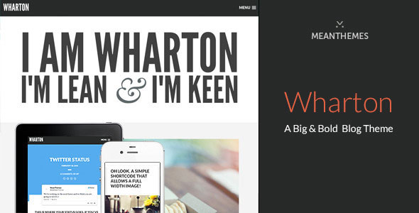 Wharton 博客 WordPress主题［更新至v1.2.3 ]-云模板