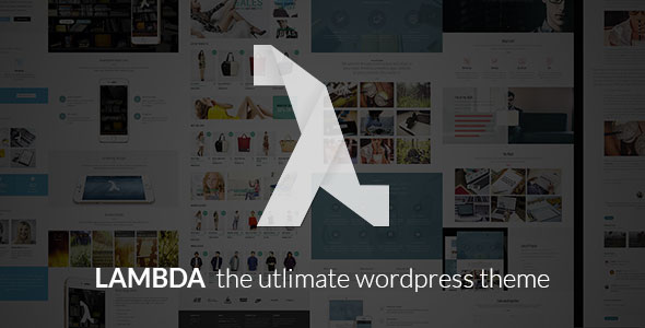 Lambda - 多用途网站模板WordPress主题-云模板