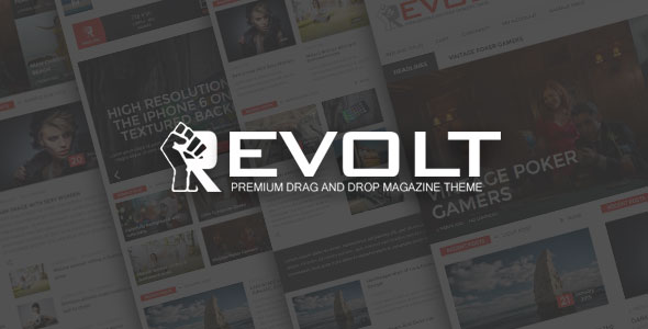 Revolt 多用途杂志 WordPress主题 ［更新至v1.1］-云模板