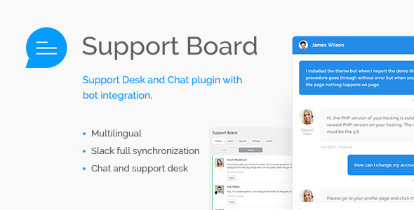 Support Board在线技术支持 在线客服 在线工单插件